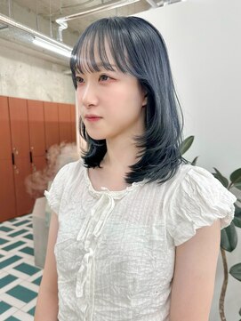 ノエ(noe) ミディアム/ボブ/レイヤーカット/ダブルカラー/ブリーチ/栄c203