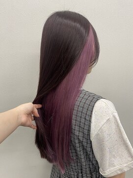 コード 四条河原町駅店(CHORD) ピンクラベンダー/インナーカラー/韓国風/京都河原町