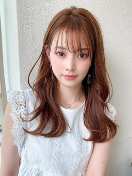 アフロート エル 錦糸町(AFLOAT L) 小顔に見える前髪！くびれレイヤー × オリーブグレージュ