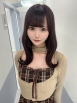 リルミー ミュエナ 大須 矢場町(Lilme myuena) ラベンダーチョコレート/大人ガーリー/似合わせカット/名古屋