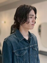 ピカイチテンジン エムスラッシュ(pikAicHi Tenjin×M.SLASH)&nbsp;伸ばしかけにおすすめ　ラフメンズパーマ