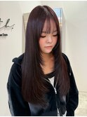 ハイレイヤーカット顔周りレイヤー×小野ふゆり
