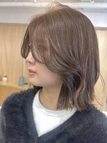 フルリール(fleurir)&nbsp;ボブ/タッセルボブ/切りっぱなしボブ/ヘーゼルベージュ