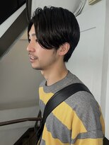 ボウ 本町(BOW)&nbsp;【BOW style】メンズセンターパートショート