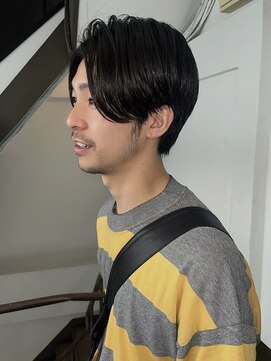 ボウ 本町(BOW) 【BOW style】メンズセンターパートショート