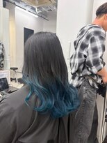 アライブ ハラジュク(ALIVE harajuku) ブリーチインナーバレイヤージュグラデーションカラー夕貴