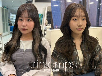 プランタン フォー ヘアー(printemps FOR HAIR)の写真