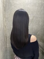 ワンデイ 表参道(oneday)&nbsp;毛先まで艶さら◎ナチュラル縮毛矯正｜ツヤ重視ロングヘア