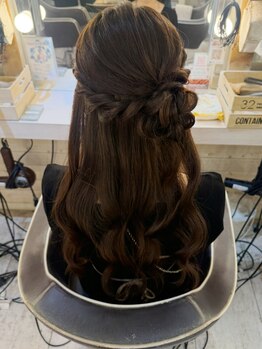 ヘアメイク エンカレッジ(HAIR MAKE encourage)の写真/推し活やイベントに☆韓国の方も大歓迎!!大人気のくるみちゃんヘアをお手頃価格で可能☆