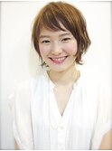 くせ毛風おしゃれショート