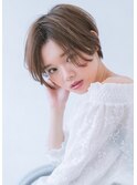 【JuQ 日吉店】ハンサム×エッジショートくびれセミディ