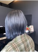 切りっぱなしボブ