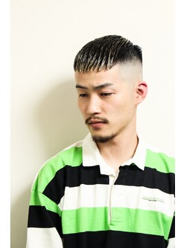 レンゲン(LENGEN) 七三オールバックかき上げヘアコンマヘア171