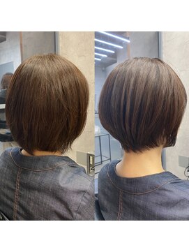 モードケイズトウキョウ 銀座店(MODEK'S TOKYO) レイヤーカット/顔周り/前髪カット/ショート/ボブ/ボブレイヤー