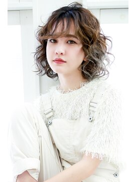 ドーチェ 池田店(DOCHE) ミディアムウェーブヘア