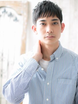 グルーミングサロン バーバー キャッスル 北浦和西口(Grooming salon Barber Castle) カッコモノトーンダークグレージュ◎ウェットヘアO