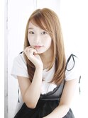 内巻きストレート