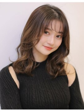 アグ ヘアー ルース 北四ツ居店(Agu hair Luz) 《Agu hair》柔らかくびれウェーブセミ