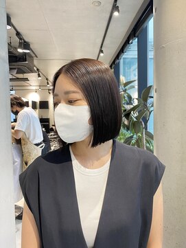 エース (ACE) 【ACE】切りっぱなしボブ×透明感カラー