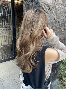 ヴォア(VOA) お客様カラー 持ち良好 バレイヤージュ