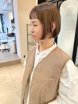 シータ(sheta)&nbsp;【表参道/sheta中澤】ヘルシースタイルボブ　ショコラアッシュ