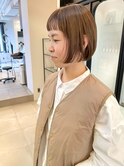 【表参道/sheta中澤】ヘルシースタイルボブ ショコラアッシュ