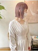 エン(en)&nbsp;ボブ×ラベンダーアッシュ