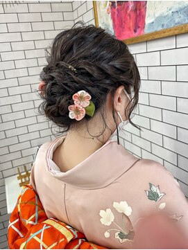 リール(THE RIRE.) ＊THE  RIRE. 訪問着ヘア×アップアレンジ＊