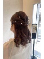 アカラ ヘアー akala hair ハーフアップ