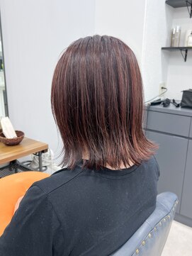 クラン 六甲道(Chlan) 外ハネボブ×ブロッサムピンク