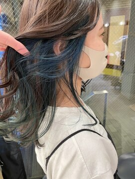 ユウ(Yuu.) インナーカラー