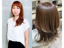 佐野 裕美◆副店長◆立体感を出す小顔カット&カラー◆