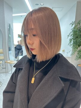 天神美容室 [天神/ブリーチ/ダブルカラー/髪質改善/ミルクティー/学割U24]