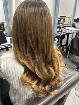 プルエクステのお店ネクスト(NEXT) #プルエクステ#ブラウン#ハイトーン