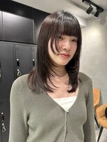 シャルムバイケンジ(Charm.by KENJE)&nbsp;姫カットレイヤー/顔まわりウルフ/小顔魅せレイヤー/小顔カット