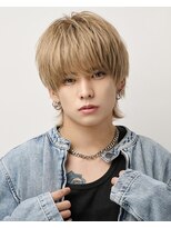 オーシャントーキョー 渋谷(OCEAN TOKYO)&nbsp;刈り上げシースルーマッシュセンターパートツーブロック韓国ヘア