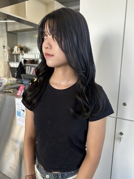 ユイマァル 岡山店(YUIMARL) つやつやブルーブラック