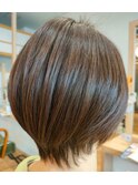 ショートレイヤーボブ