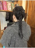 結婚式ヘアセット
