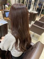 フォルテ 草薙店&nbsp;レッドブラウン　韓国スタイル　西村ひより