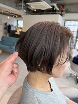 オーケストラ(Orchestra)&nbsp;ショートボブグレイカラー白髪染め白髪ぼかし40代50代