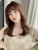 フォルテ 城北店&nbsp;切りっぱなしボブ/エアリーロング/美髪/ピンクブラウン