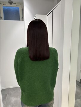 コレクティブワーク 表参道 渋谷(COLLECTIVE WORK) ストレート髪質改善ボブ顔まわりレイヤー20代30代40代[表参道]