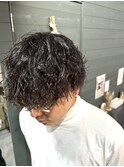 【山田style】刈り上げ×抜け感パーマ