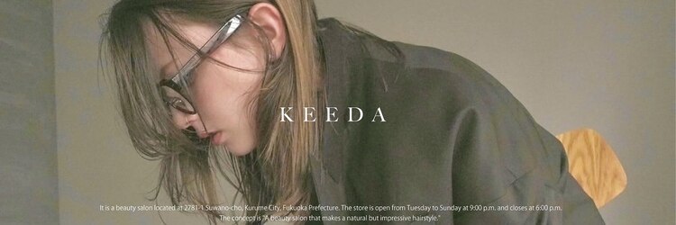 キーダ(KEEDA)のサロンヘッダー