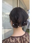 ツインくしゅくしゅヘア