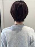 【MINX】くびれヘアアプリコットオレンジハイライトカラー表参道