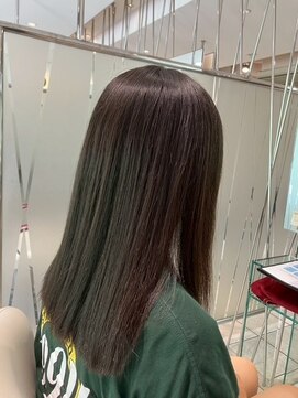 アース 常盤平店(HAIR & MAKE EARTH) モテ髪ストレート