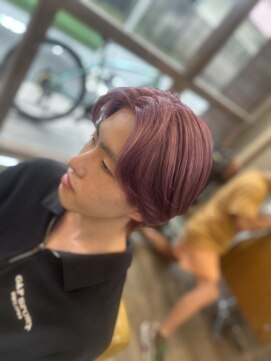 トルチェ(toRtue) ピンクラベンダーカラー、メンズ