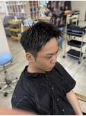 姫路メンズ/刈り上げスパイキーショート